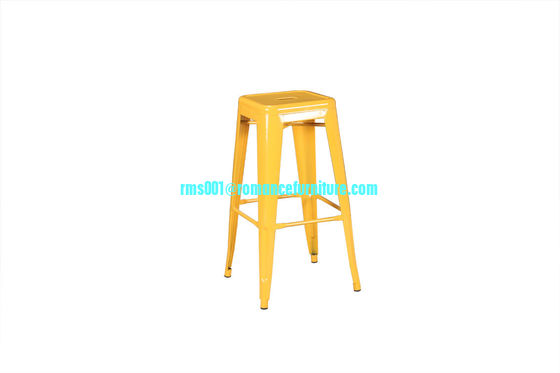 colorful steel with powder coating tolix stool steel bar stool TL-B-004