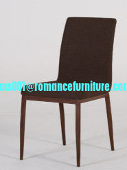 Silla de comedor de cuero negro de alta calidad en oferta C1650