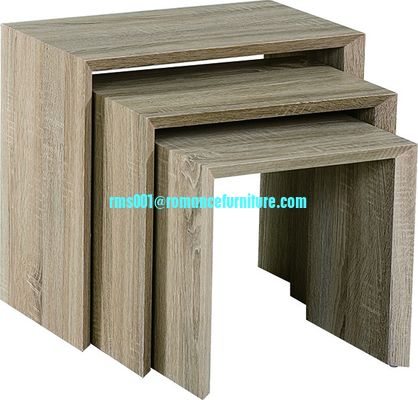 Venta caliente Mesa de centro de café de MDF con papel adjunto A607