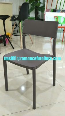 Silla de comedor de PP de alta calidad en oferta, silla de comedor de ocio apilable PC665