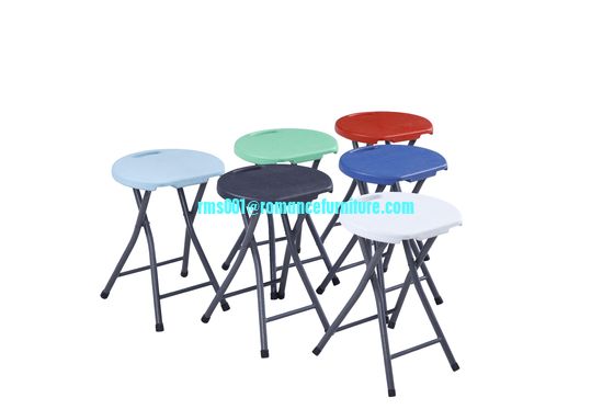 silla plegable de plástico blanco ZD33