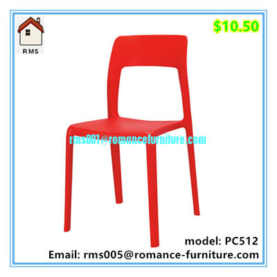 silla de plástico de comedor silla de plástico fabricante de muebles de jardín de infantes silla de plástico PC512