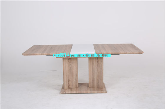 nueva mesa de comedor de madera extensible de MDF mesa de comedor de madera T2001