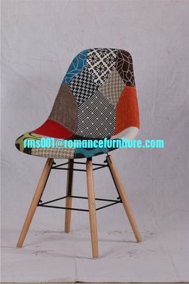 nuevo diseño de tela eames silla con patas de madera PC614