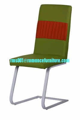 Silla de comedor de diseño al por mayor en PU y tela C1607