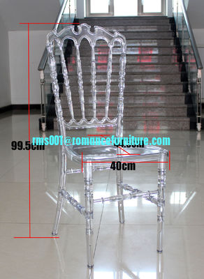 silla de boda transparente fiel silla de PC PC624