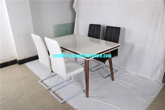 Mesa de comedor de MDF blanco T601