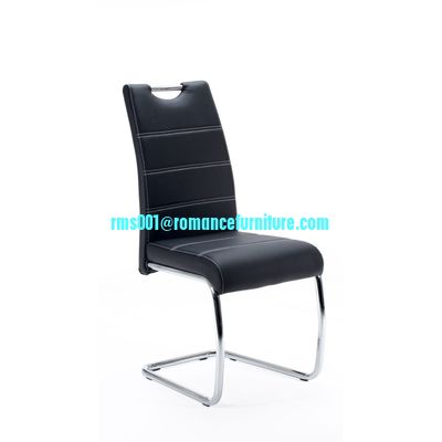 piernas cromadas/silla de PU silla de comedor C5022