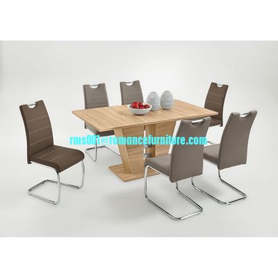 piernas cromadas/silla de PU silla de comedor C5022
