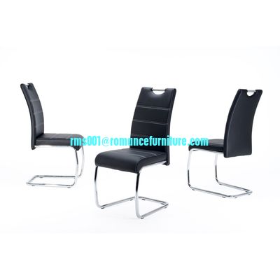 piernas cromadas/silla de PU silla de comedor C5022