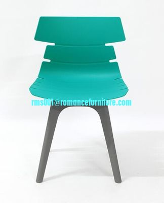 silla de diseño elegante plástico silla de comedor pp colorida silla de ocio PC672