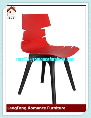 silla de diseño elegante plástico silla de comedor pp colorida silla de ocio PC672