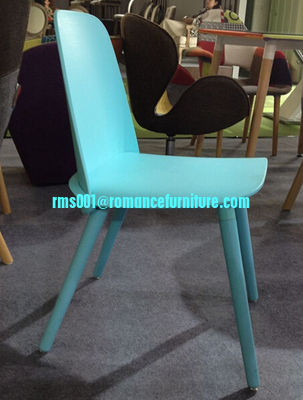 Silla de plástico de diseño moderno, silla de exterior, silla de ocio, colorida PC675