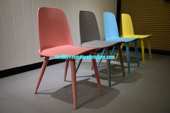 Silla de plástico de diseño moderno, silla de exterior, silla de ocio, colorida PC675