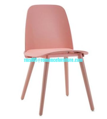 Silla de plástico de diseño moderno, silla de exterior, silla de ocio, colorida PC675