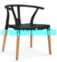 Silla de plástico de diseño moderno Silla de exterior Silla de ocio Silla de comedor de pp PC670