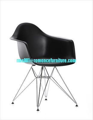 Silla de plástico de diseño moderno, silla de exterior, silla de ocio PC083