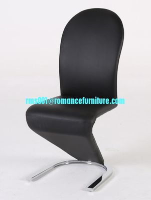 hot sale high quality black leather dining chair C1619