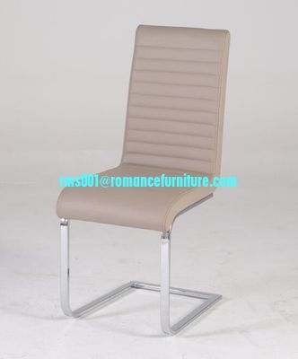 Venta caliente silla de comedor de cuero negro de alta calidad C1645