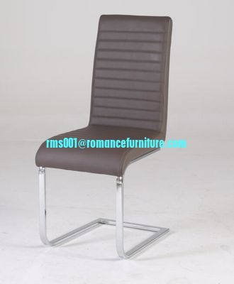 Venta caliente silla de comedor de cuero negro de alta calidad C1645