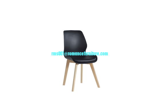 Silla de comedor con patas de PP/madera de alta calidad en oferta, silla de banquete PC908
