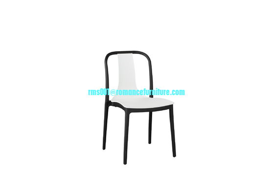 Venta caliente silla de comedor de alta calidad de PP silla de ocio apilable silla de comedor PC753