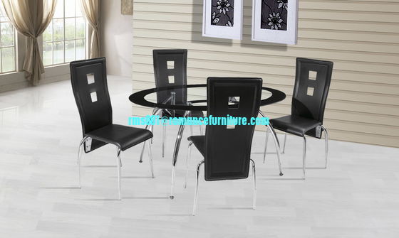 Venta caliente de alta calidad mesa de comedor de vidrio templado T249