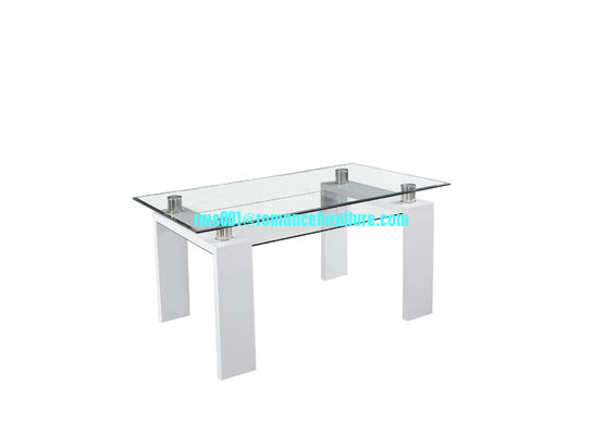 hot sale high quality tempered glass dining table T307