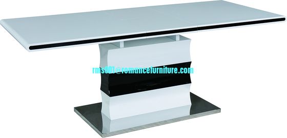 Venta caliente mesa de comedor de MDF de alto brillo T611