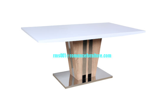 Venta caliente mesa de comedor de MDF de alto brillo T621