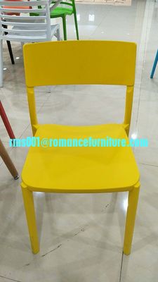 Silla de comedor de PP de alta calidad en oferta, silla de comedor de ocio apilable PC665
