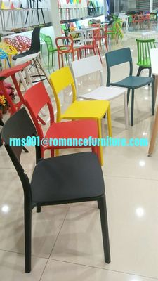 Silla de comedor de PP de alta calidad en oferta, silla de comedor de ocio apilable PC665