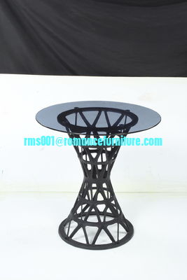 Venta caliente mesa de comedor de vidrio de alta calidad T1913