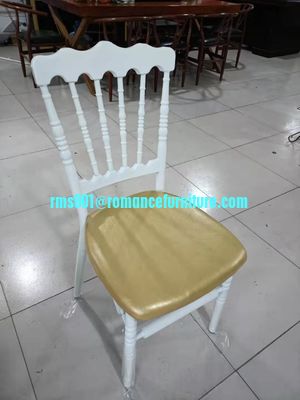 Venta caliente de alta calidad silla de comedor de metal silla de chiavari silla de tiffany silla apilable PC637-3