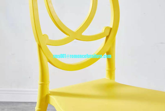 2019 nueva venta caliente de alta calidad silla de comedor de PP banquete silla apilable PC639-1