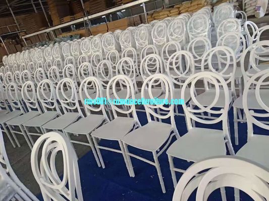 2019 nueva venta caliente de alta calidad silla de comedor de PP banquete silla apilable PC639-1