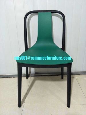 Venta caliente silla de comedor de alta calidad de PP silla de ocio apilable silla de comedor PC753
