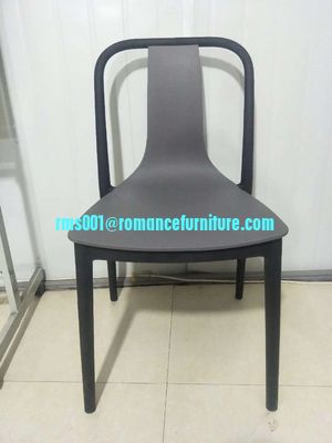 Venta caliente silla de comedor de alta calidad de PP silla de ocio apilable silla de comedor PC753