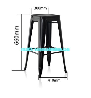 Silla Tolix de Metal, Hierro con Recubrimiento en Polvo, Disponible en Diferentes Colores TC002