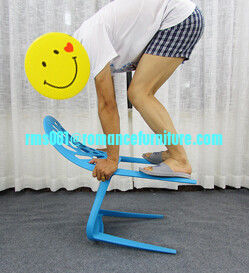 Silla de plástico blanca apilable para restaurante en oferta PC107